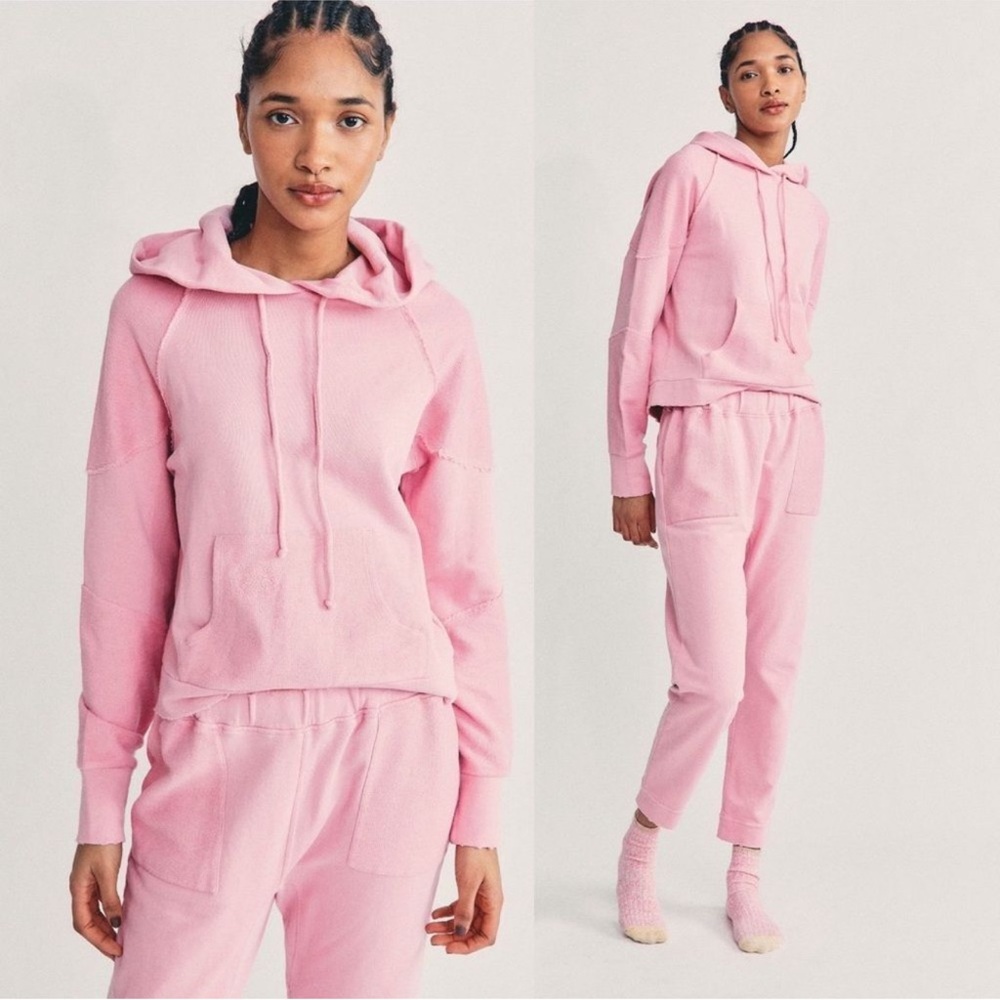 LoveShackFancy Pink Sweatpants